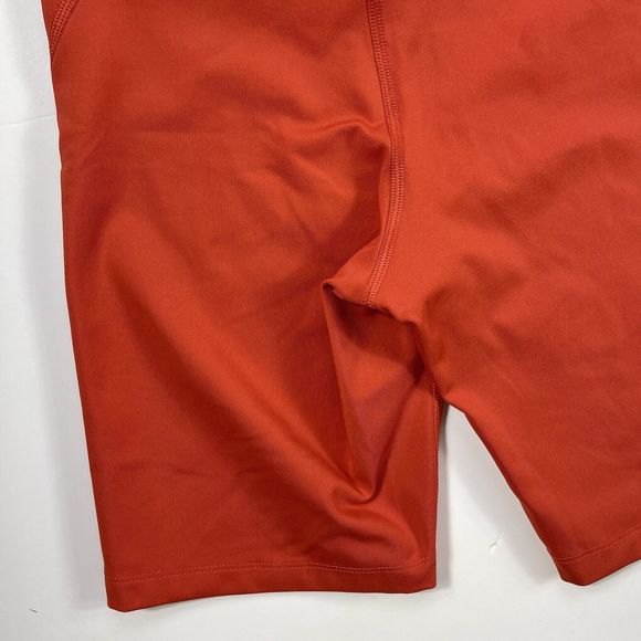 Girlfriend Collective Orange Biker Shorts Women Extra Small‎ Athletic Activewear - Picture 9 of 12
